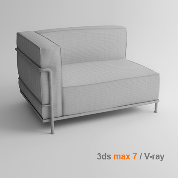 3d le corbusier model - lc3 Meridienne by lajhar